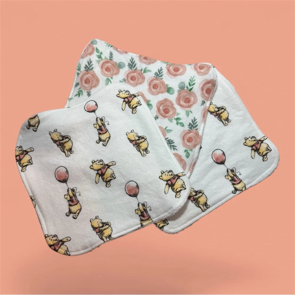 NWT 3-Pack Handmade reusable baby/toddler washcloths